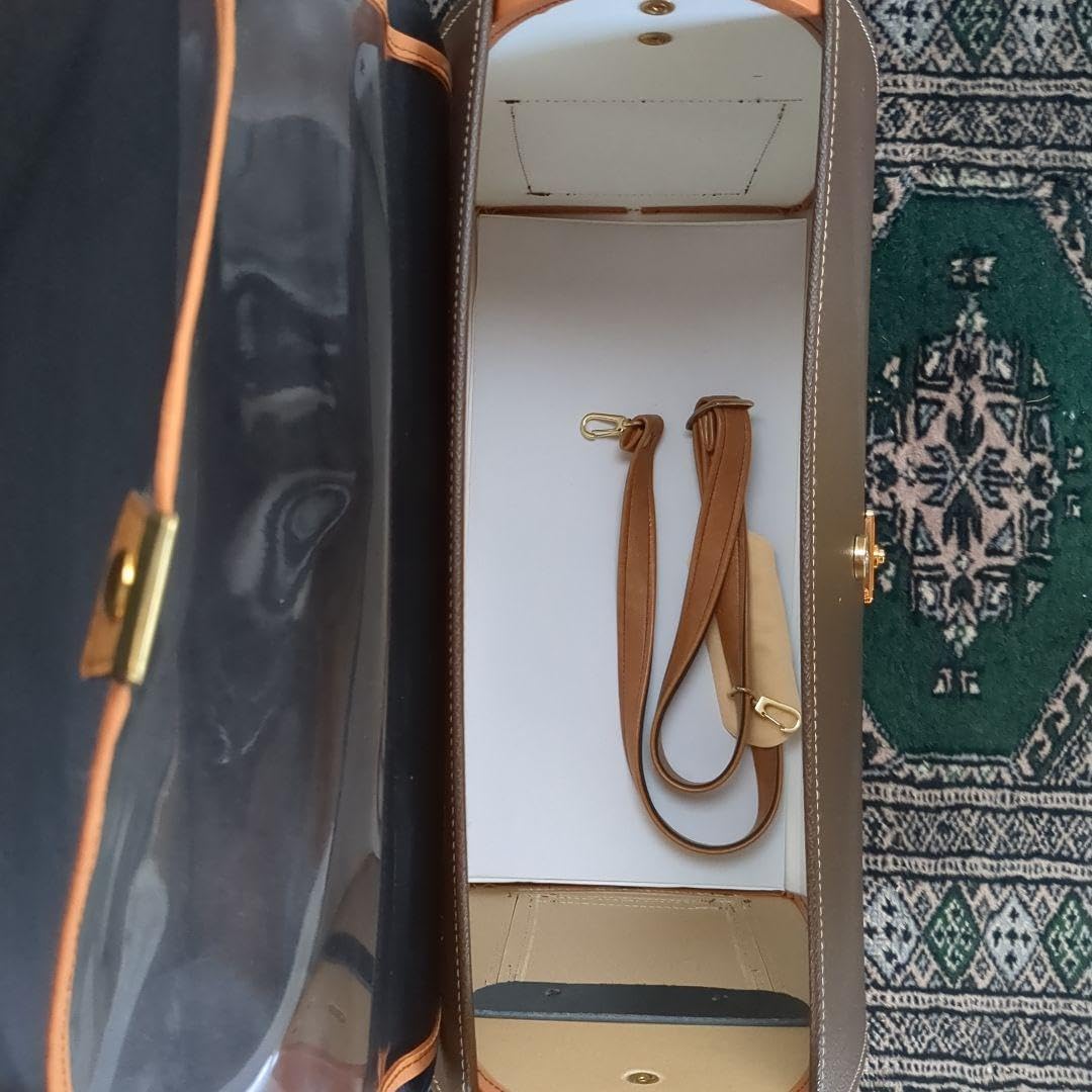 未使用 ペット用キャリーバッグレザーMarujyo【出品期間4月8日